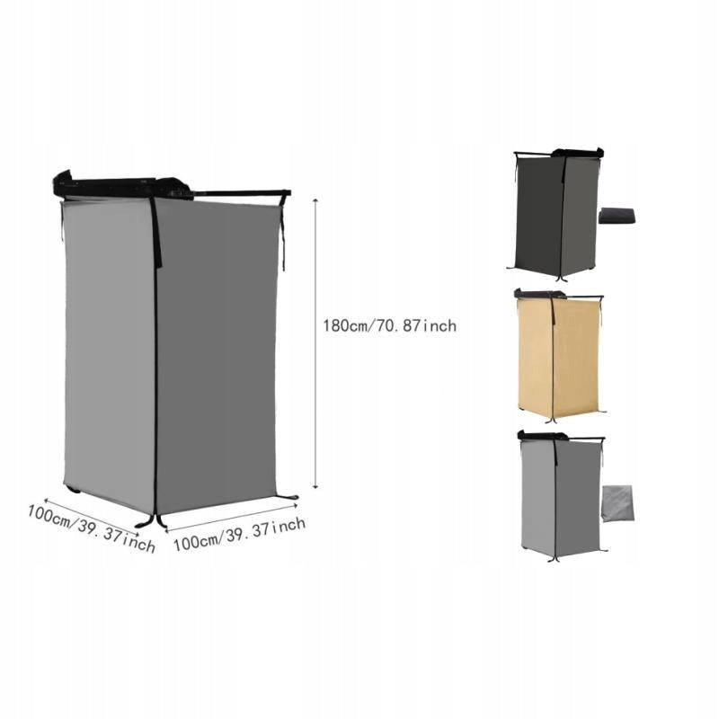 Vehicle Side Shower Tent Portable Hiking Shower for Brand no brand