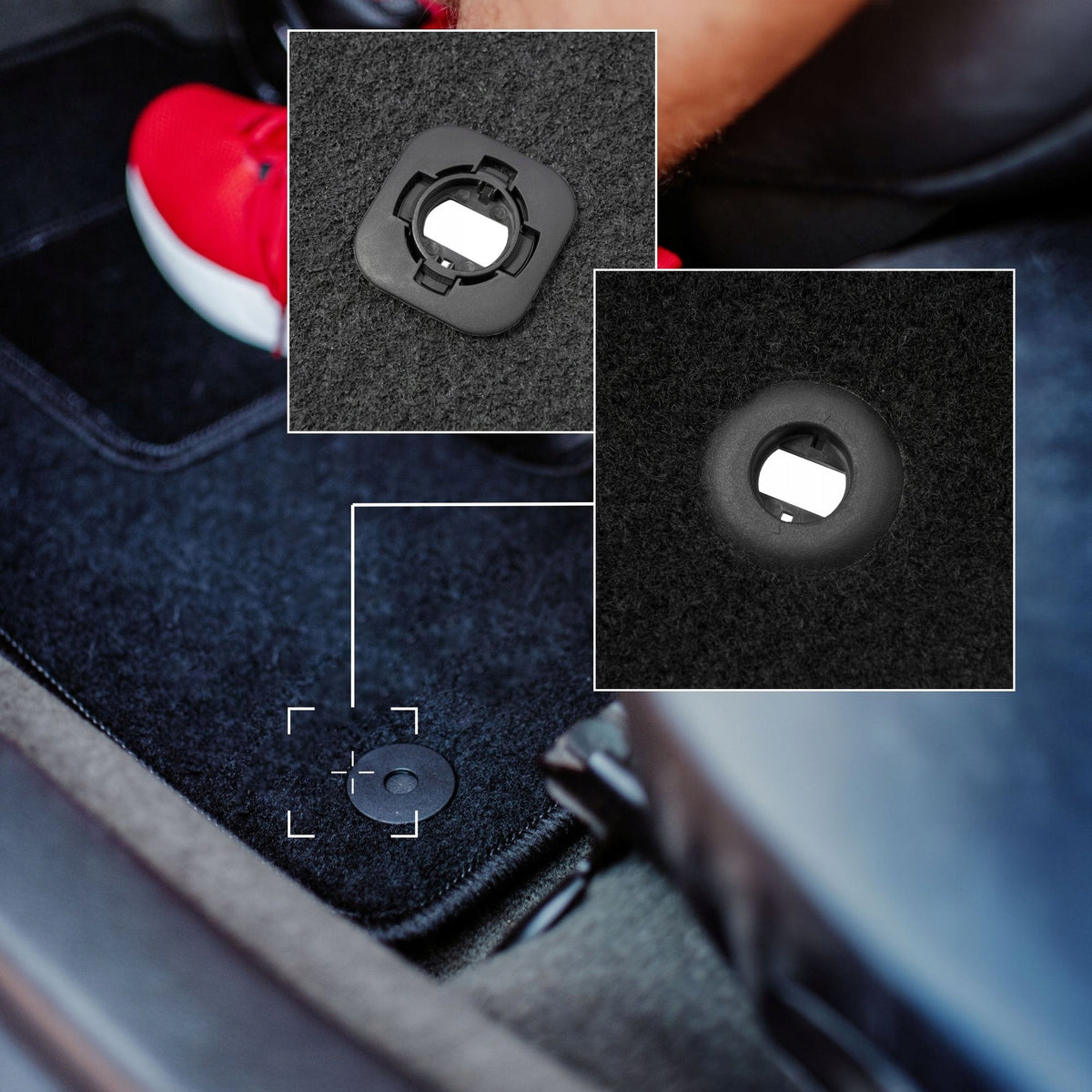Velour Car Rugs Front Honda Civic VIII (UFO) hatchback (2006 Manufacturer's catalog number PLCW0766