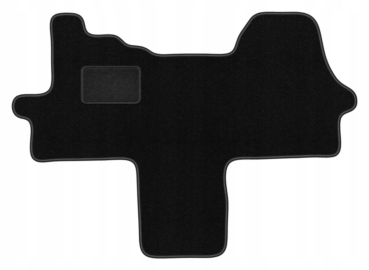 Velour Rug Driver for Fiat Ducato III 2006-2014 LUX black