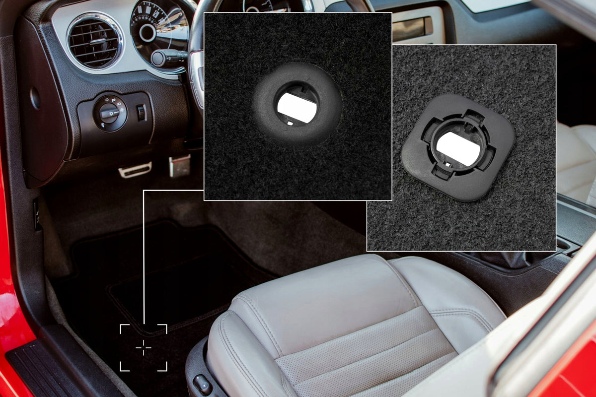 Velour Rug Driver for Honda Civic IX 2012- hatchback LUX black Manufacturer Wielganizator