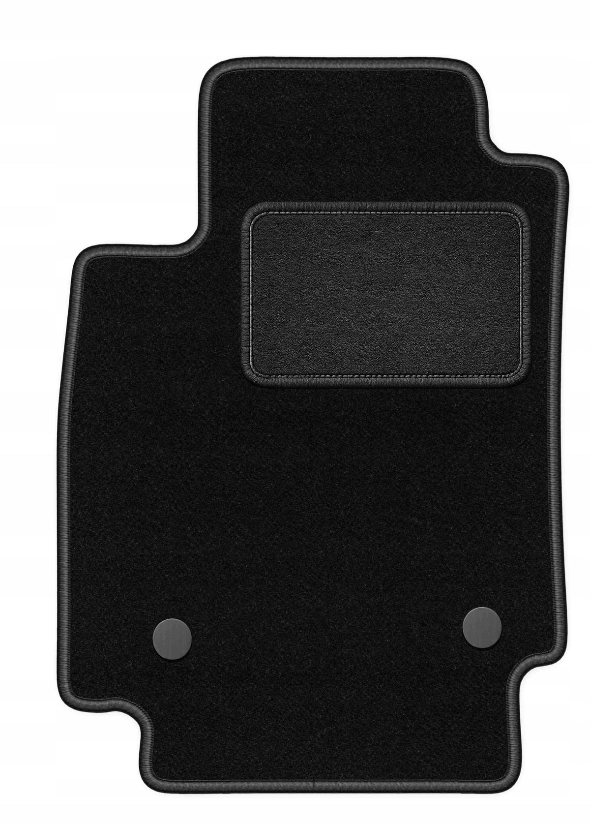 Velour Rug Driver for Renault Captur 2013-2019 LUX black