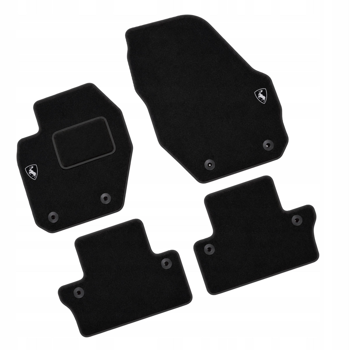 Velour Rugs VOLVO each model Car mats FOR GIFT EMBROIDERY MOOSE Elk B Packaging status original