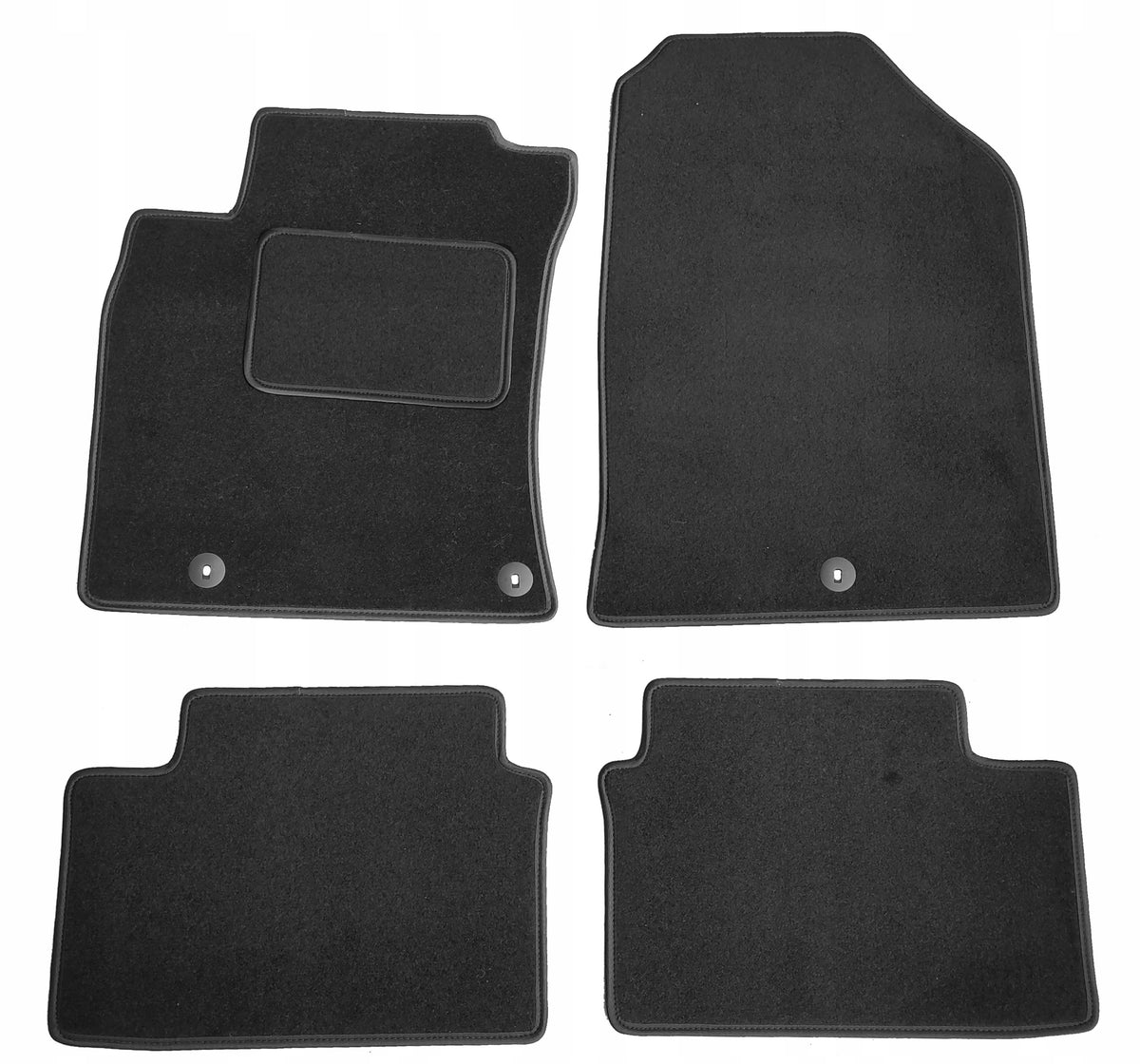 Velour Rugs for Hyundai i30 III from 2017-