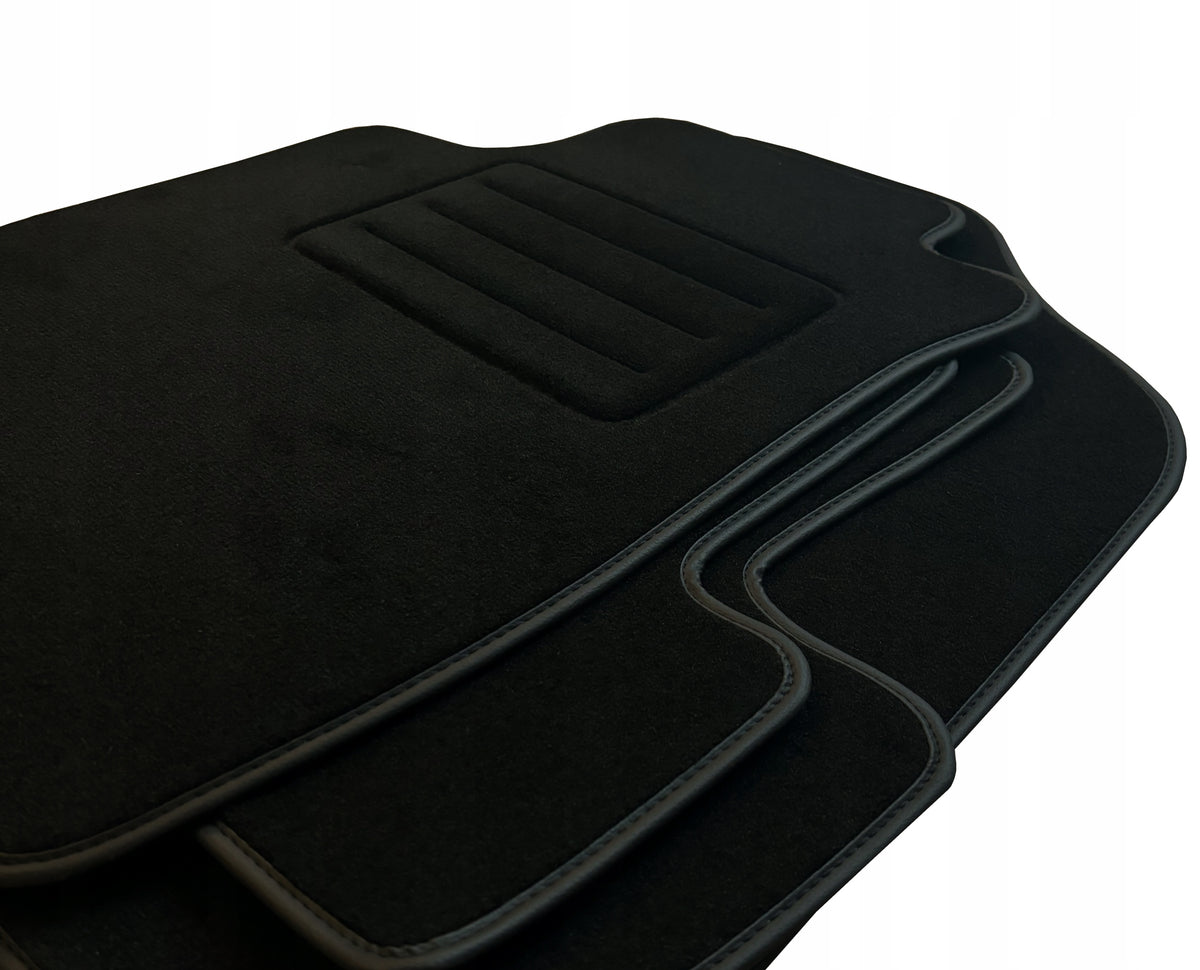 Velour rugs POLYAMIDE BLACK for DODGE CHALLENGER III 2008 - 2023