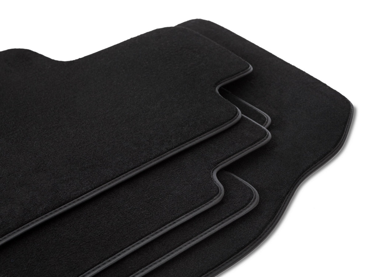 Velour rugs for Audi A6 C8 2018- set DURBAN black 4 pcs. Packaging status original