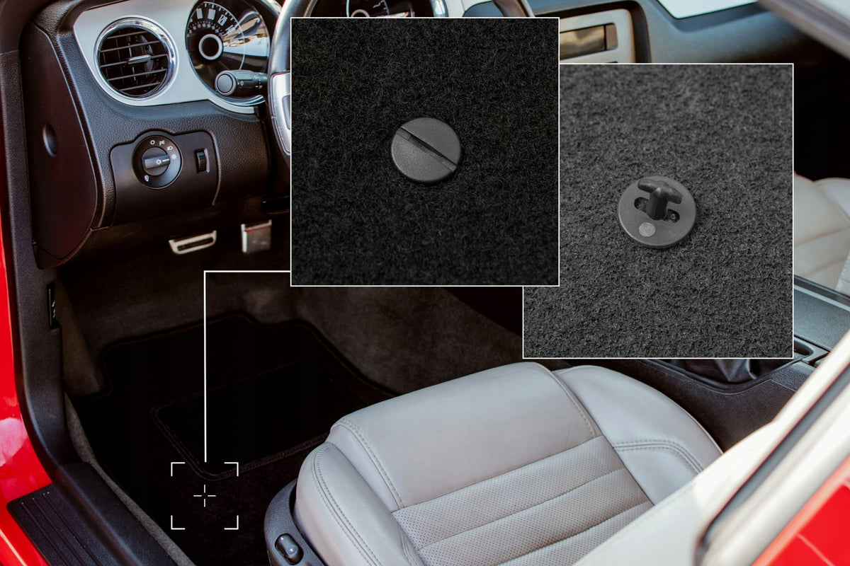 Velour rugs for BMW 3 F30 2011-2018 set LUX black 4 pcs. Manufacturer Wielganizator