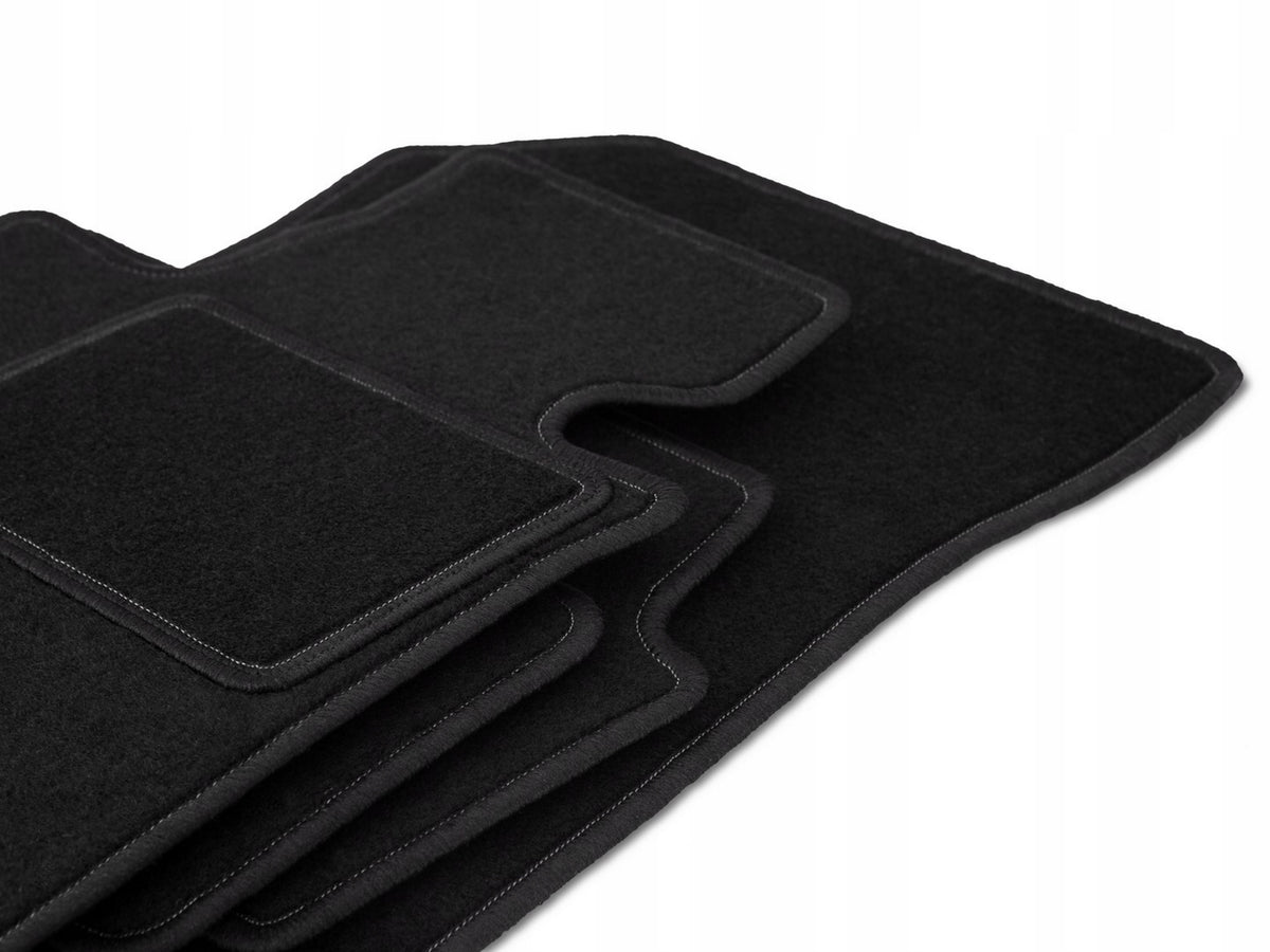 Velour rugs for Dodge Durango III 2010-2020 set LUX black 5 pcs. Packaging status original