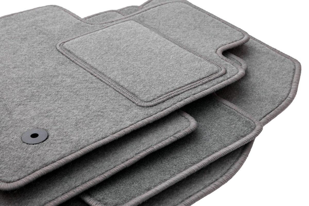 Velour rugs for Mercedes CLK W209 1997-2009 set OSLO ash 4 pcs. Packaging status original