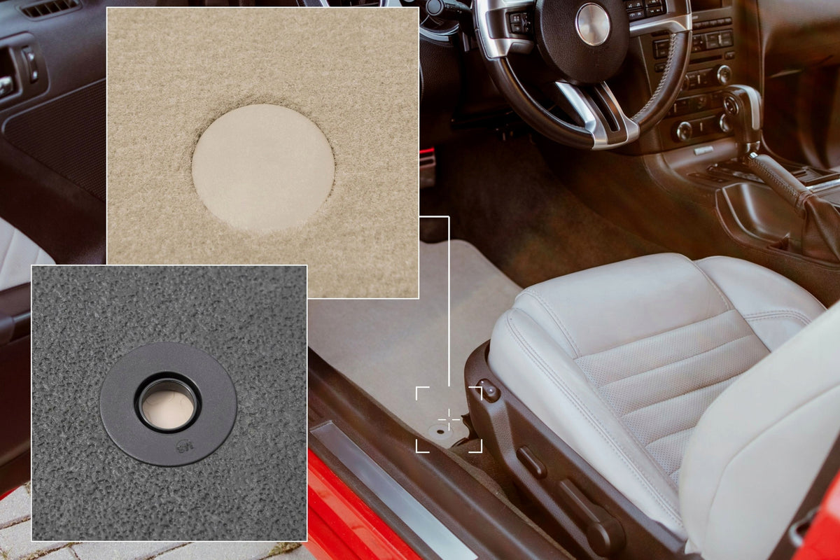Velour rugs for Mercedes W221 2005-2013 set FORTUNA beige 4 pcs. Manufacturer Wielganizator
