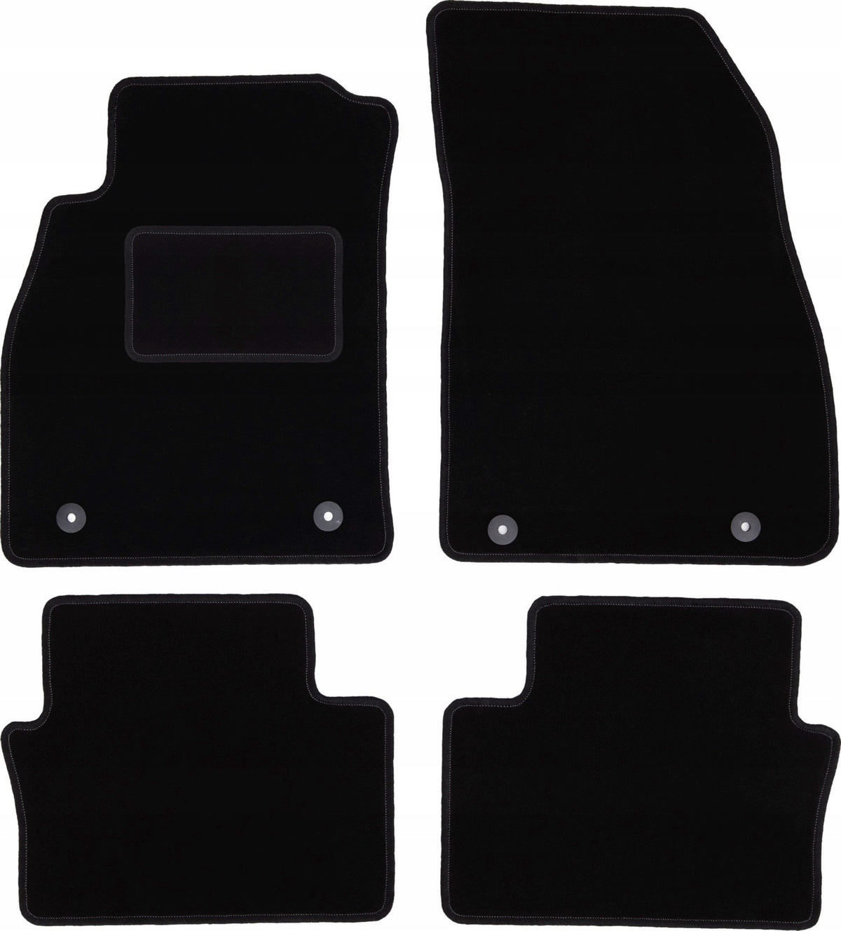 Velour rugs for: Opel Insignia A sedan, station wagon, grand toure