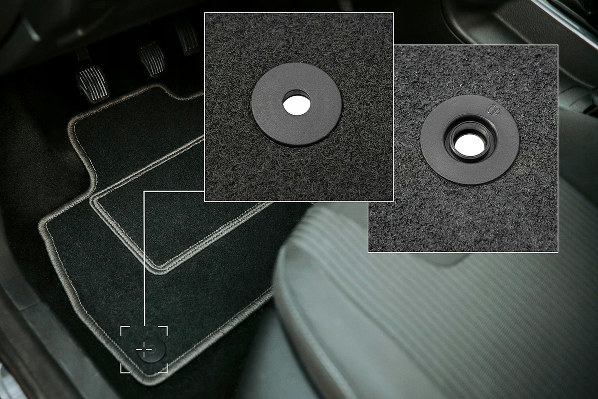 Velour rugs for Opel Vivaro 2001-2014 set LUX graphite 1 pc. Manufacturer Wielganizator
