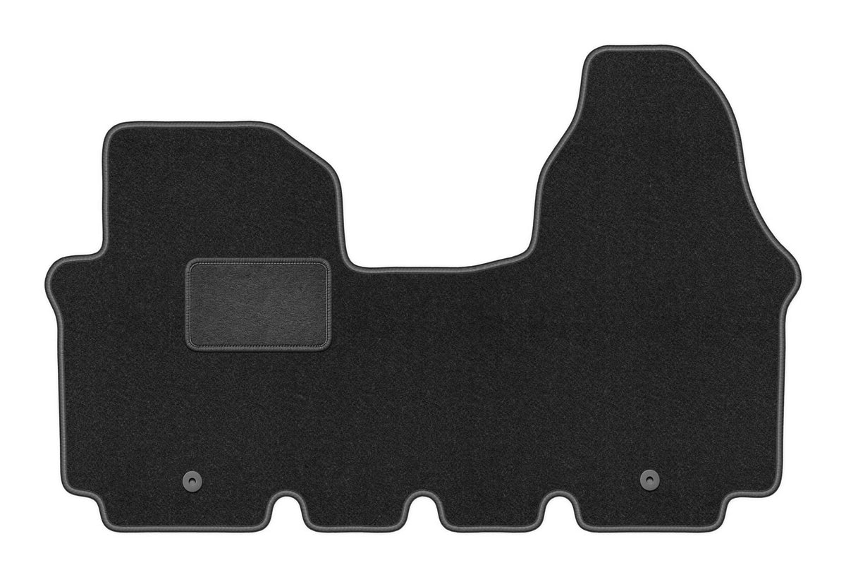 Velour rugs for Opel Vivaro 2001-2014 set LUX graphite 1 pc.