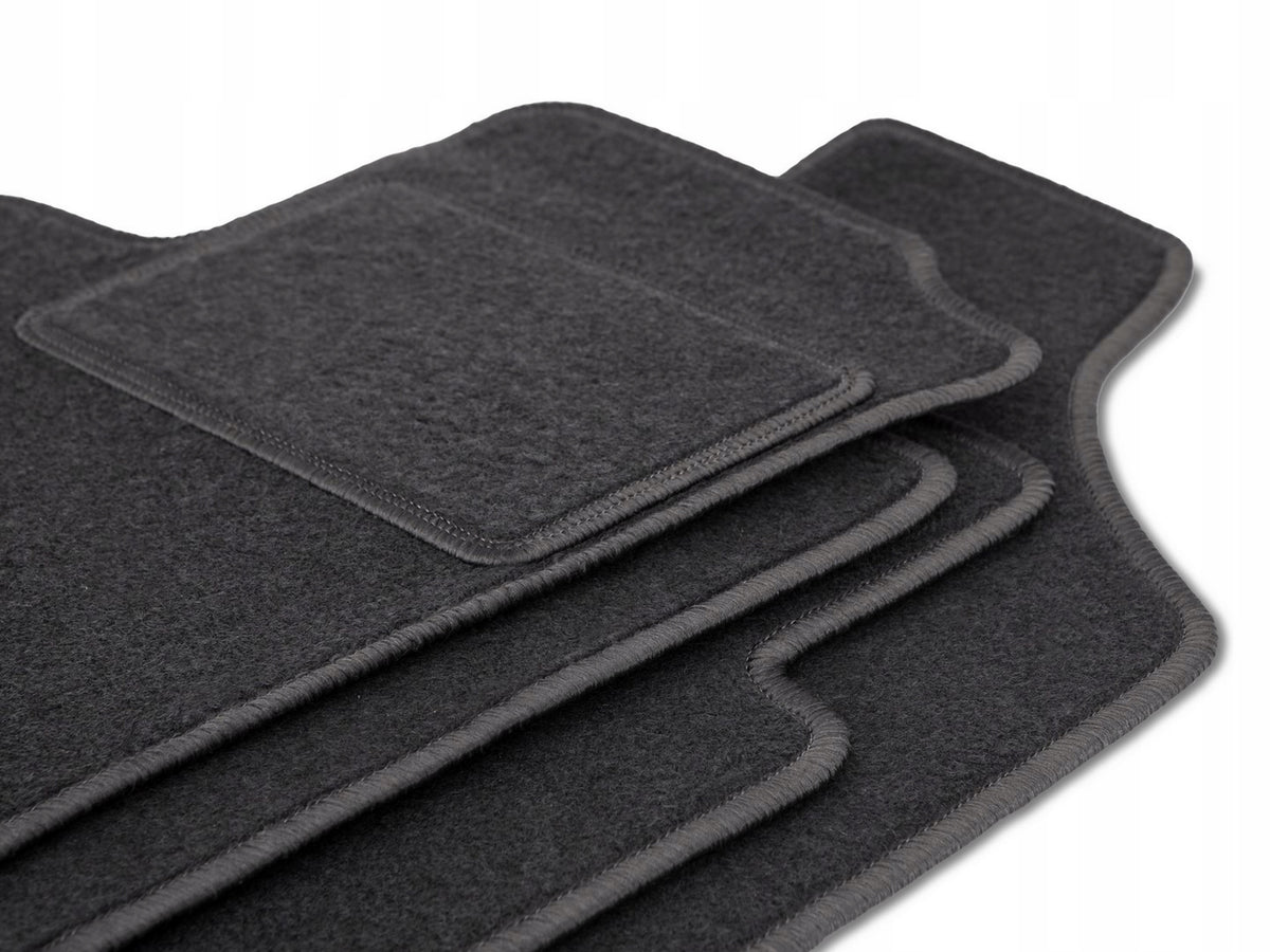 Velour rugs for Peugeot 508 I 2010-2018 set LUX graphite 3 pcs. Packaging status original