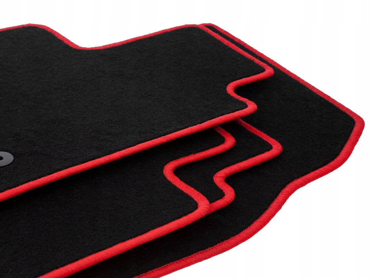 Velour rugs for Toyota Avensis III T27 set CARLUX-RED 3 pcs. Packaging status original