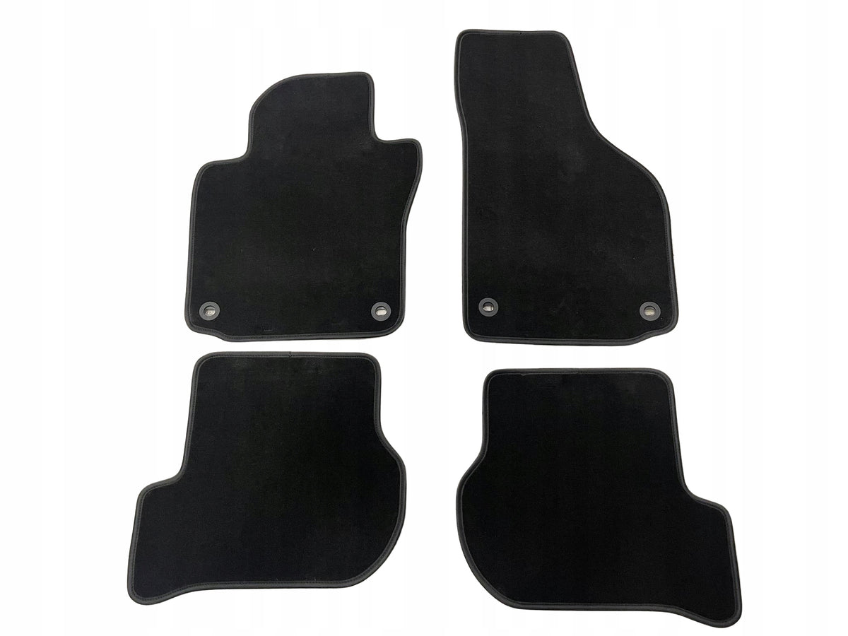 Velour wiper mats for car SET