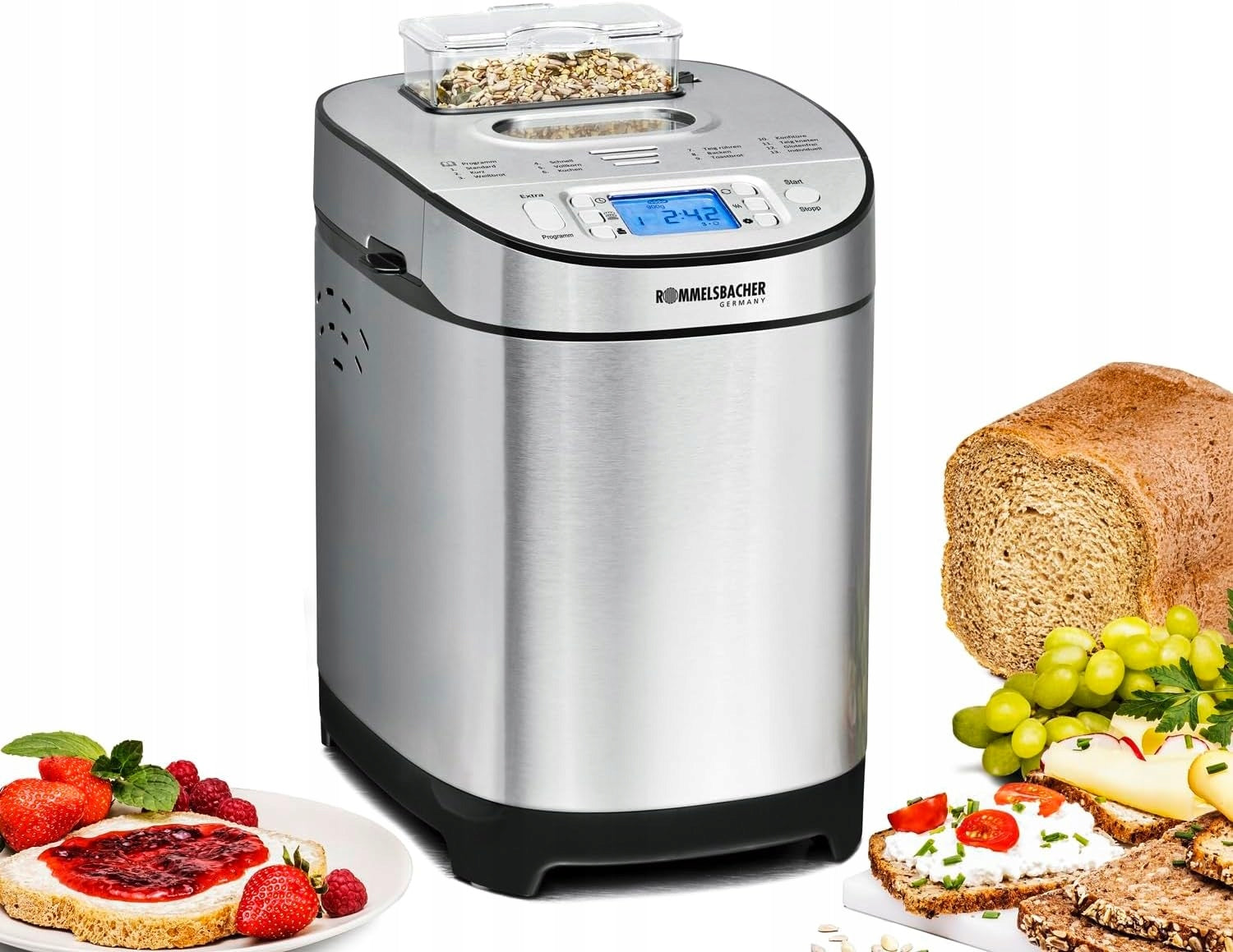 Vending machine ROMMELSBACHER BA 550 gluten-free dispenser 13 programs