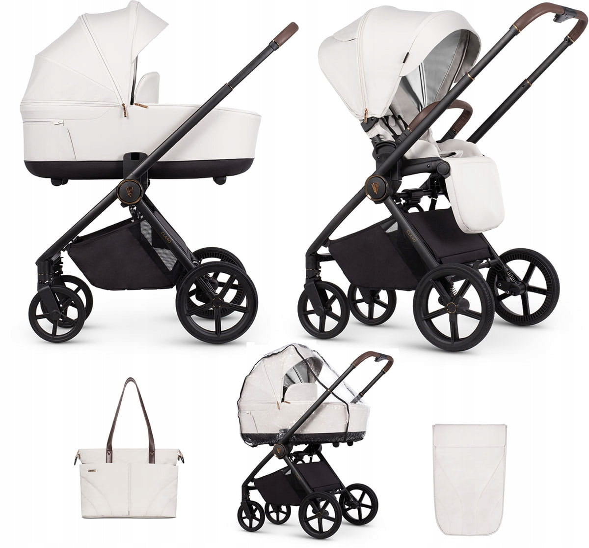 Venicci Claro - lightweight multi-purpose trolley, 2in1 set