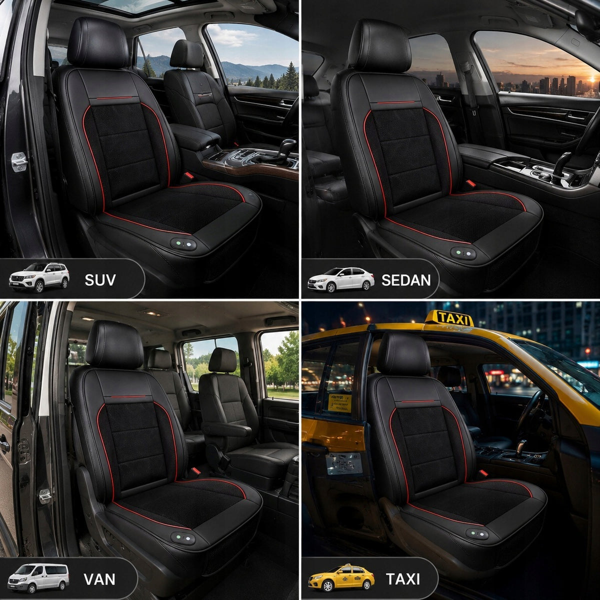 Ventilated Cooling Mat For Car Seat 12V Vent Adjustment Product weight with unit packaging 1 kg