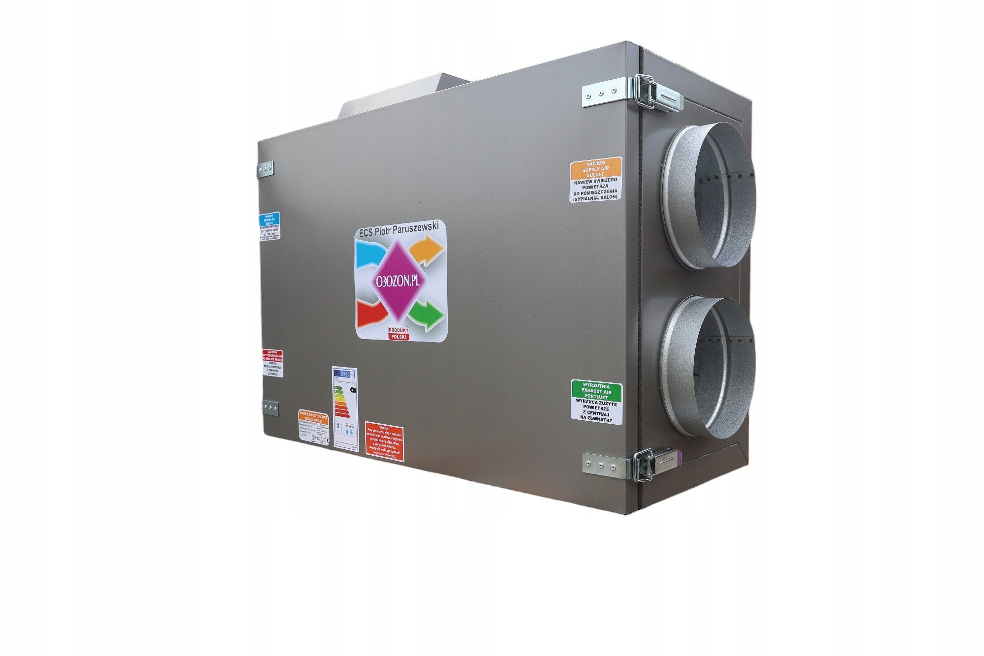 Ventilation Unit Recuperator CWPP 420/200 ECO 420m3/h EAN (GTIN) 5902838336328