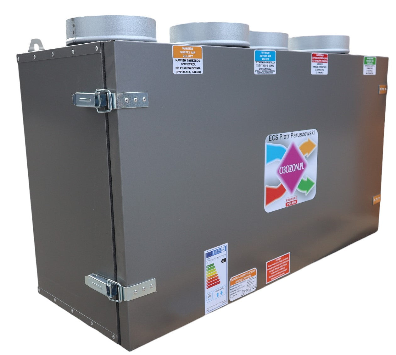 Ventilation unit CWP 360/200 UPPER with Nano XS controller EAN (GTIN) 5902838336236