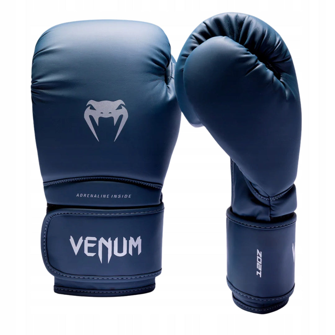 Venum Contender 1.5 BLUE TRAINING BOXING GLOVES 12oz Packaging status original