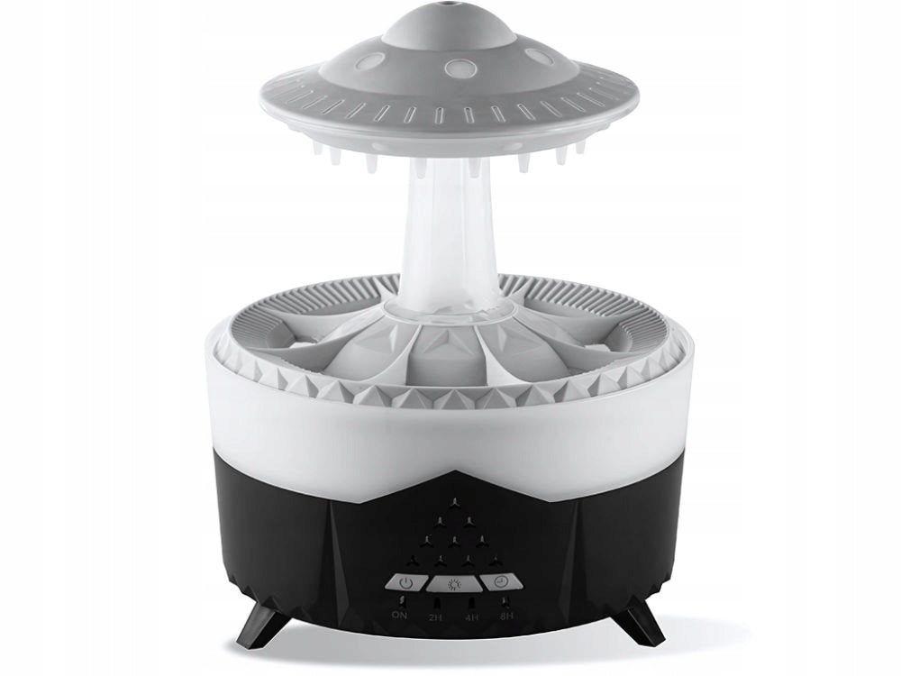 Verk 24531 Multifunkční zvlhčovač vzduchu houba RGB, 24 W, 350 ml, černý EAN (GTIN) 5907451378236