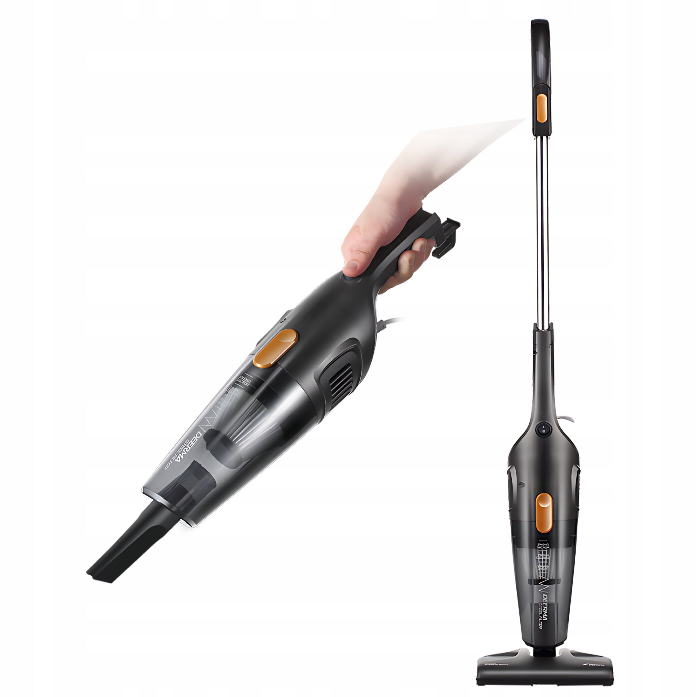 Vertical Handheld Vacuum Cleaner Deerma Dx115c 600w 2in1 600W 14 000 Pa Bagless EAN (GTIN) 6955578034626