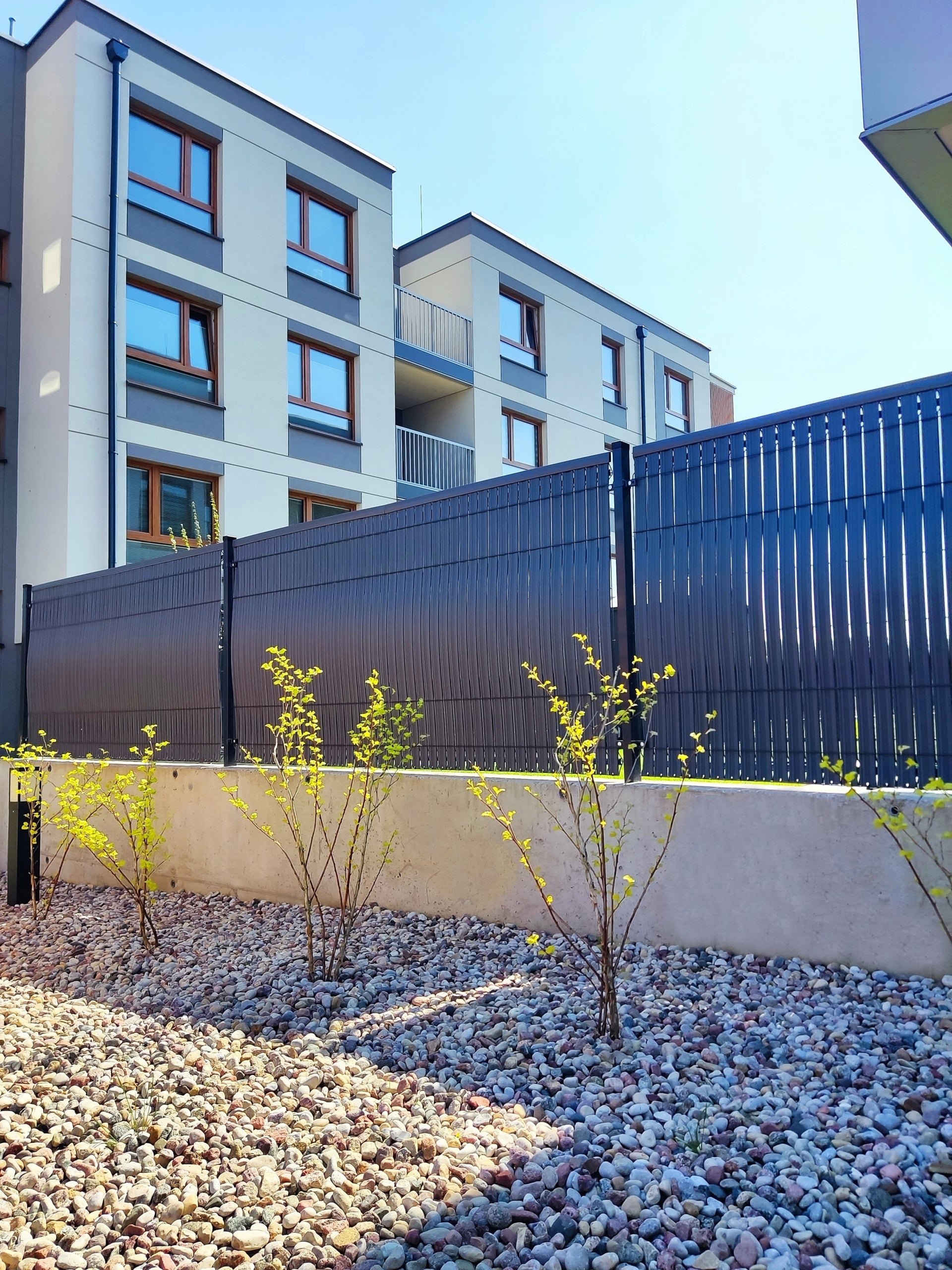 Vertical Strip Cover For 3D Fence Panels 123x250 Anthracite Set Manufacturer code SG03669RD05