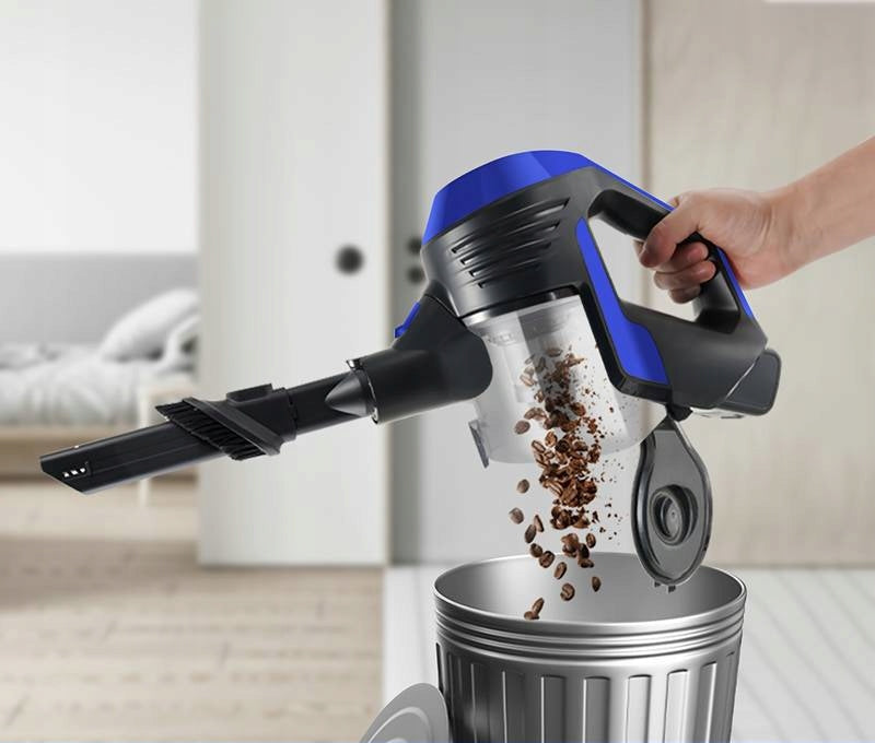 Vertical VACUUM CLEANER Wireless LED Lamp MOC 20000PA turbo brush light Dust container volume 1.3 l
