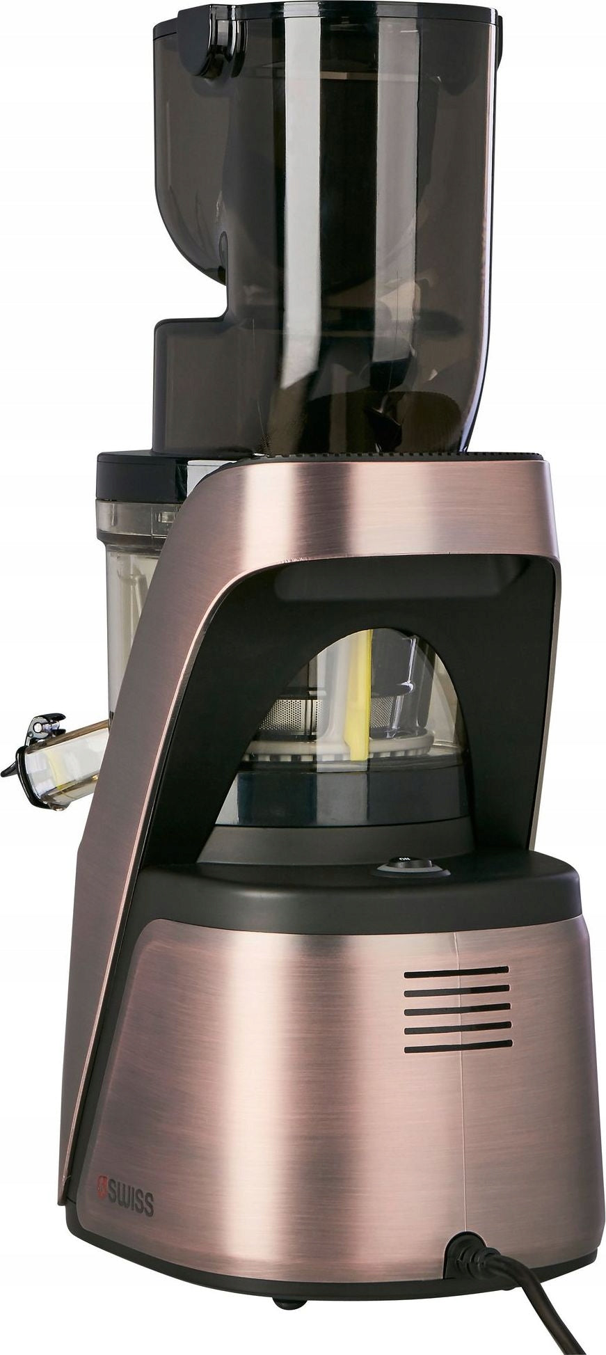 Vertical slow juicer 4Swiss Swan 400 W For Juice Smoothie Ice Cream Brand 4Swiss