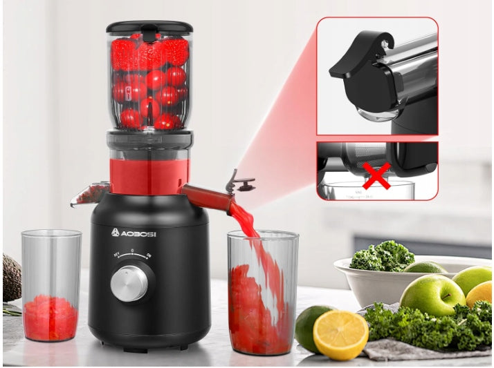Vertical slow juicer Aobosi MP -802 E 250 W Brand Aobosi
