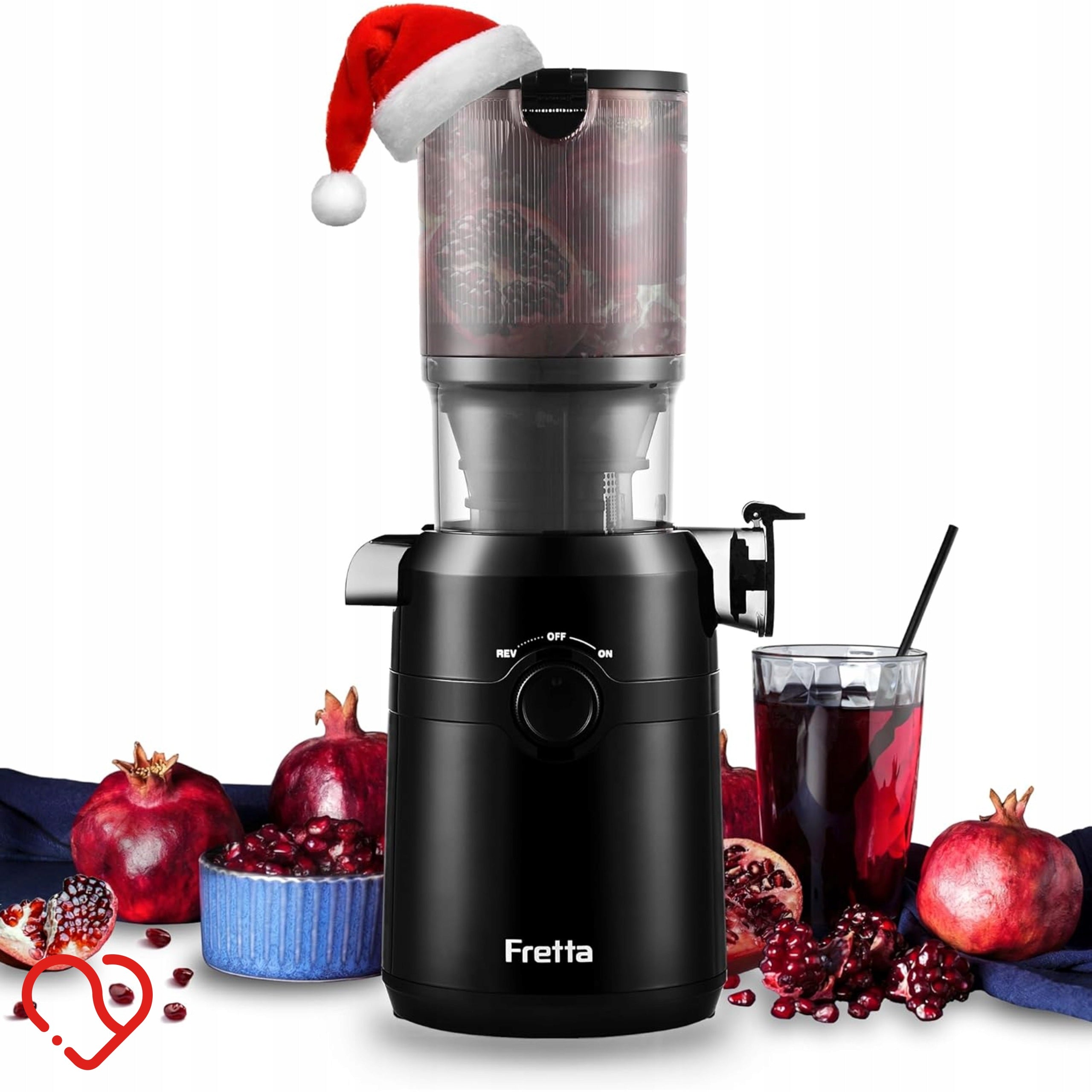 Vertical slow juicer Fretta F5000 200 W