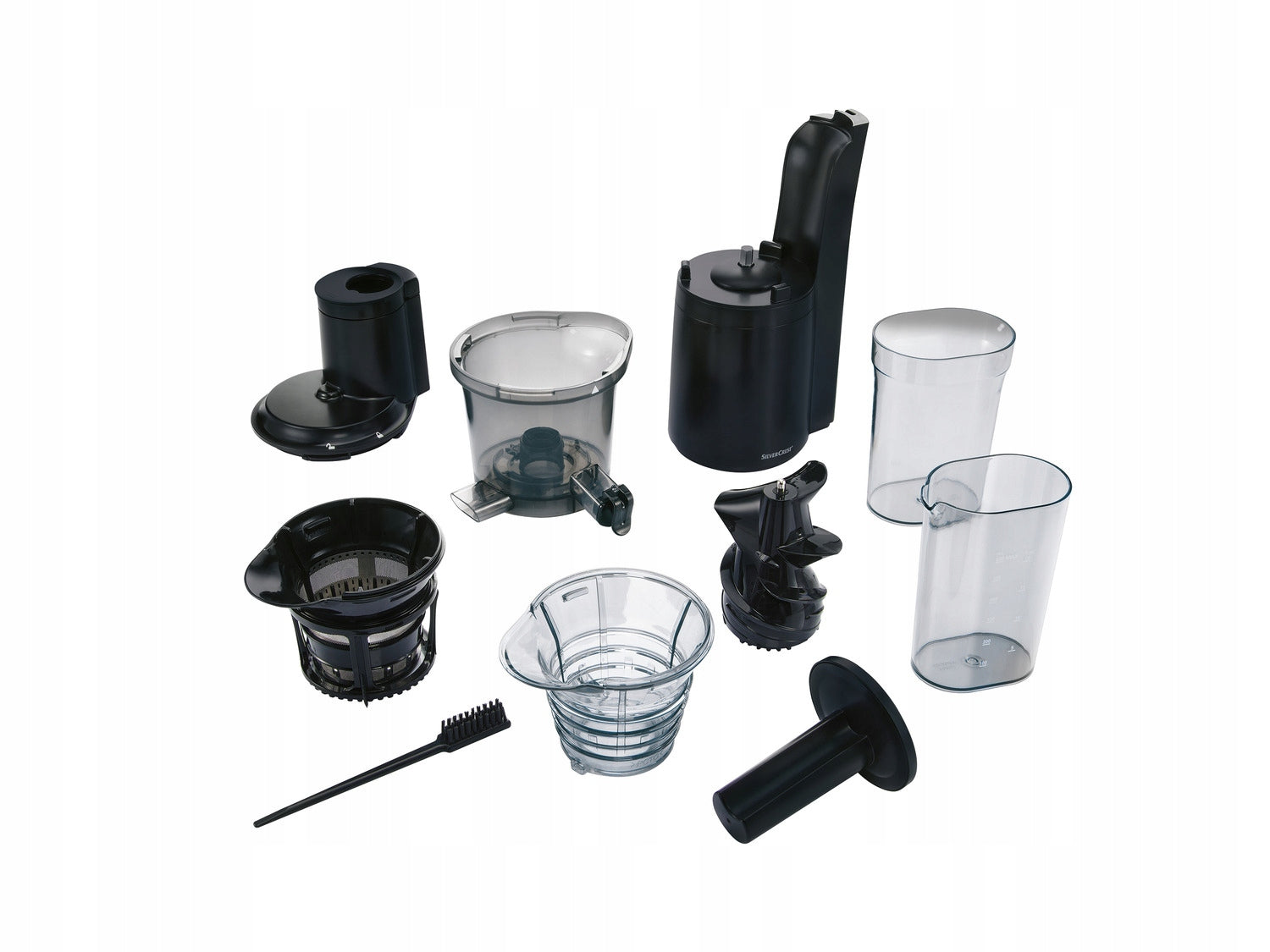 Vertical slow juicer SilverCrest SSJBK 300 B2 300 W Brand SilverCrest
