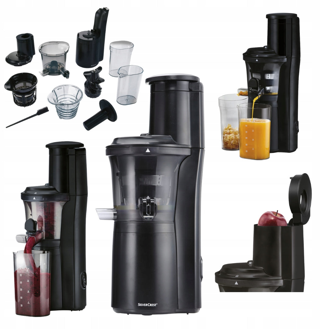 Vertical slow juicer SilverCrest SSJBK 300 B2 300 W Manufacturer code SILVERCREST SSJBK 300 B2