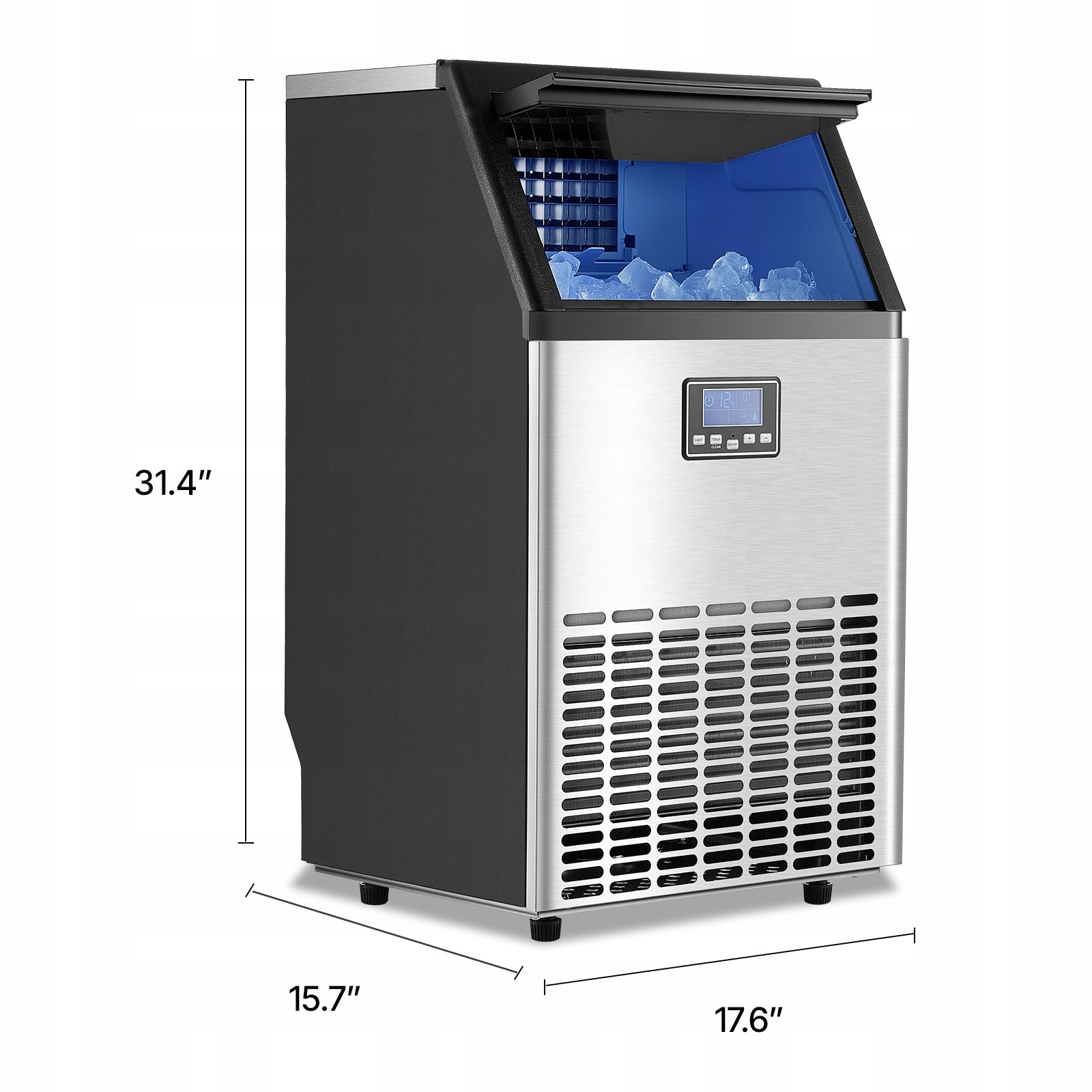 Vevor Kostkarka Do Lodu 45,3KG/Dzień Automatyczne Czyszczenie Manufacturer code SYYTSFBZBJX1NJO