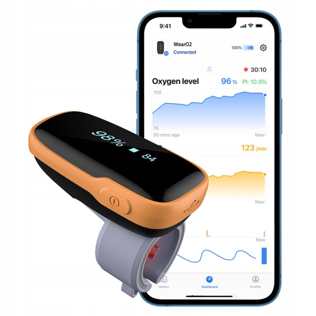 Viatom wellue wear o2 after 1 pulse oximeter to wear G1581 Medical device no