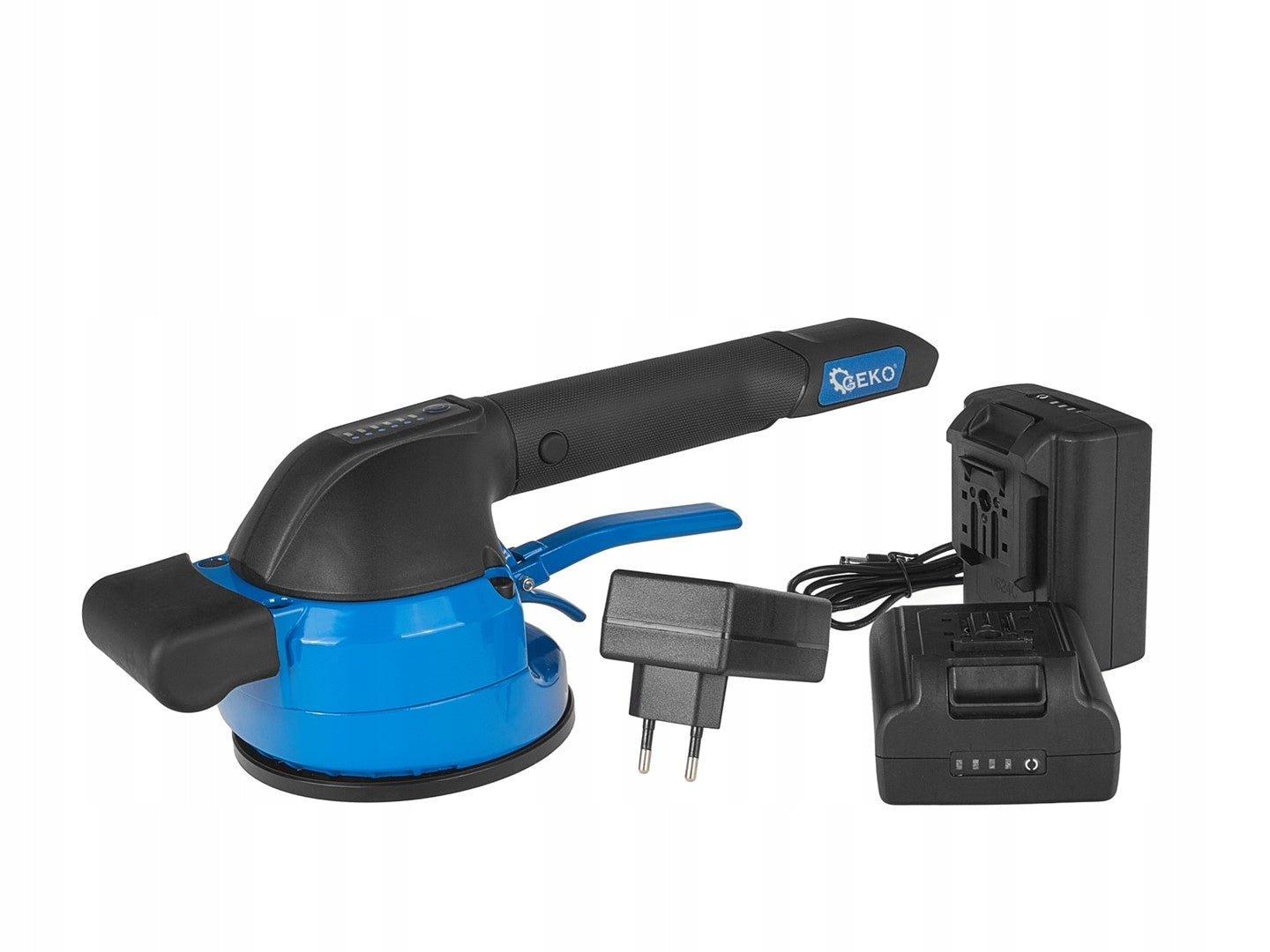 Vibrating suction cup for tiles 18V 2x2Ah GEKO