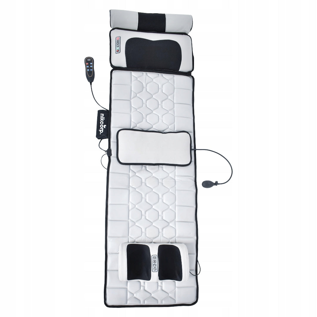 Vibration Massage Mat for Back Massage for Armchair Mattress 170x50 cm Grey Packaging status original