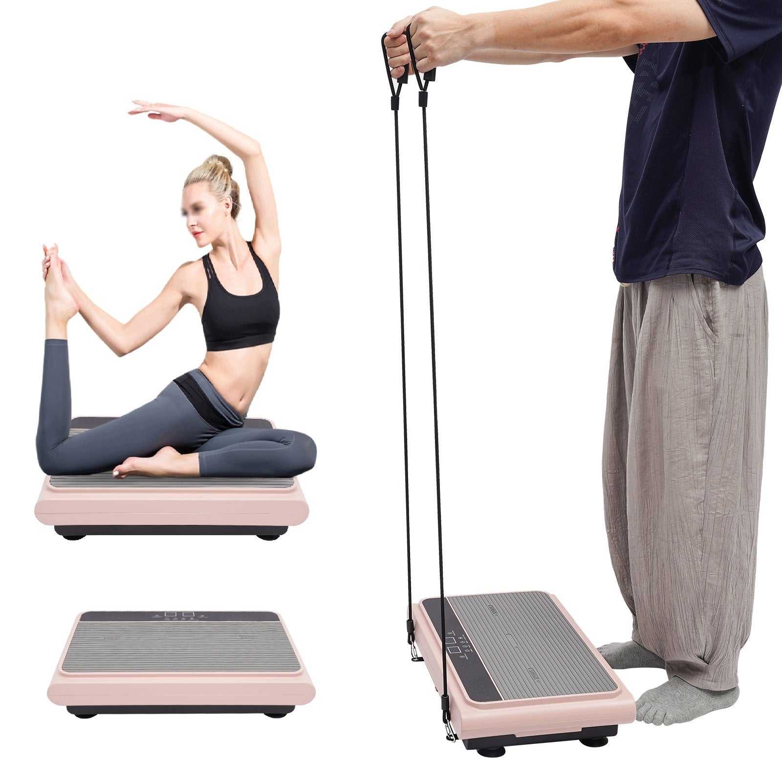 Vibration Plate Fat Burning Muscle Building Silent Motor with Bluetooth