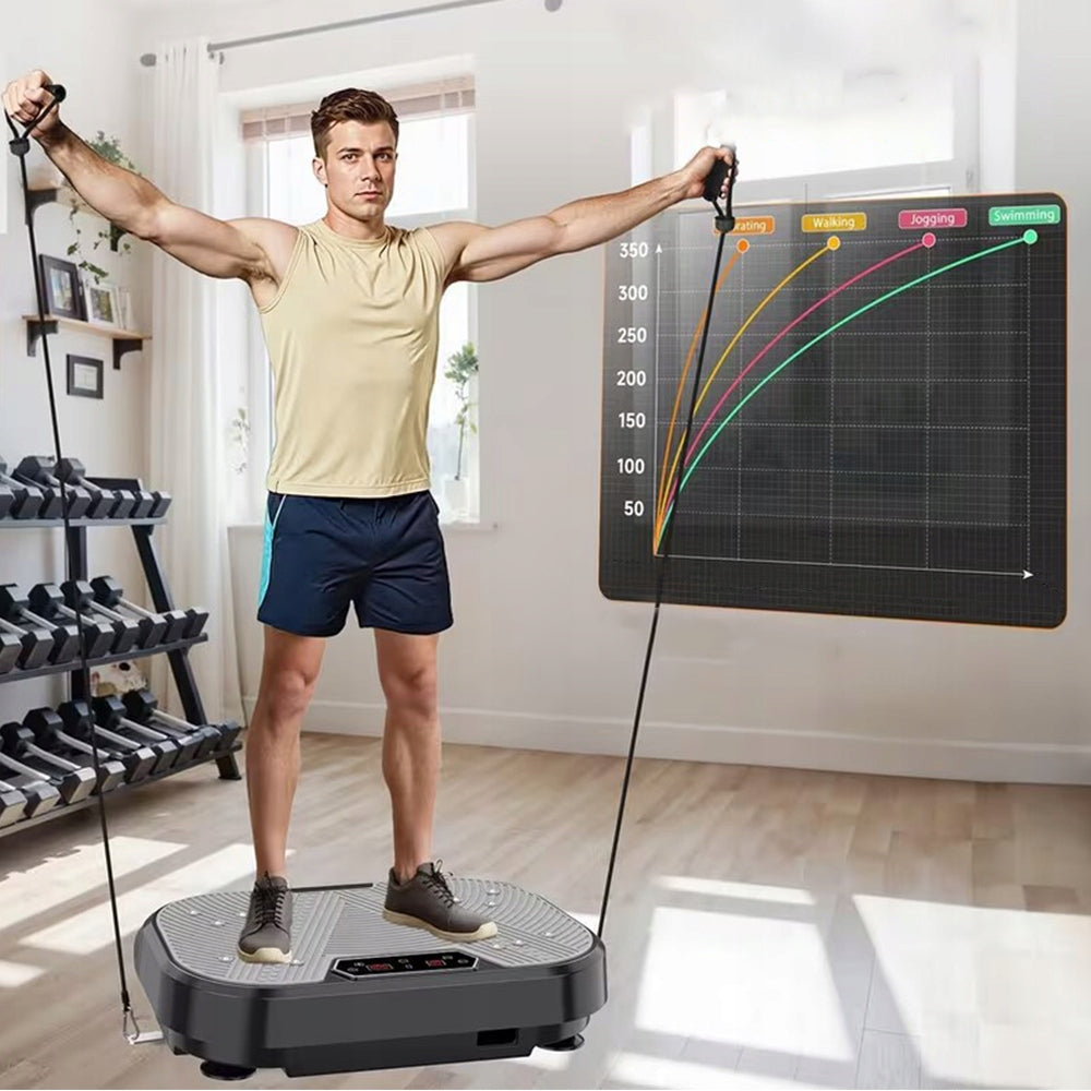 Vibration Platform 120 Speeds Display Full Body Workout Remote Control Medical device no