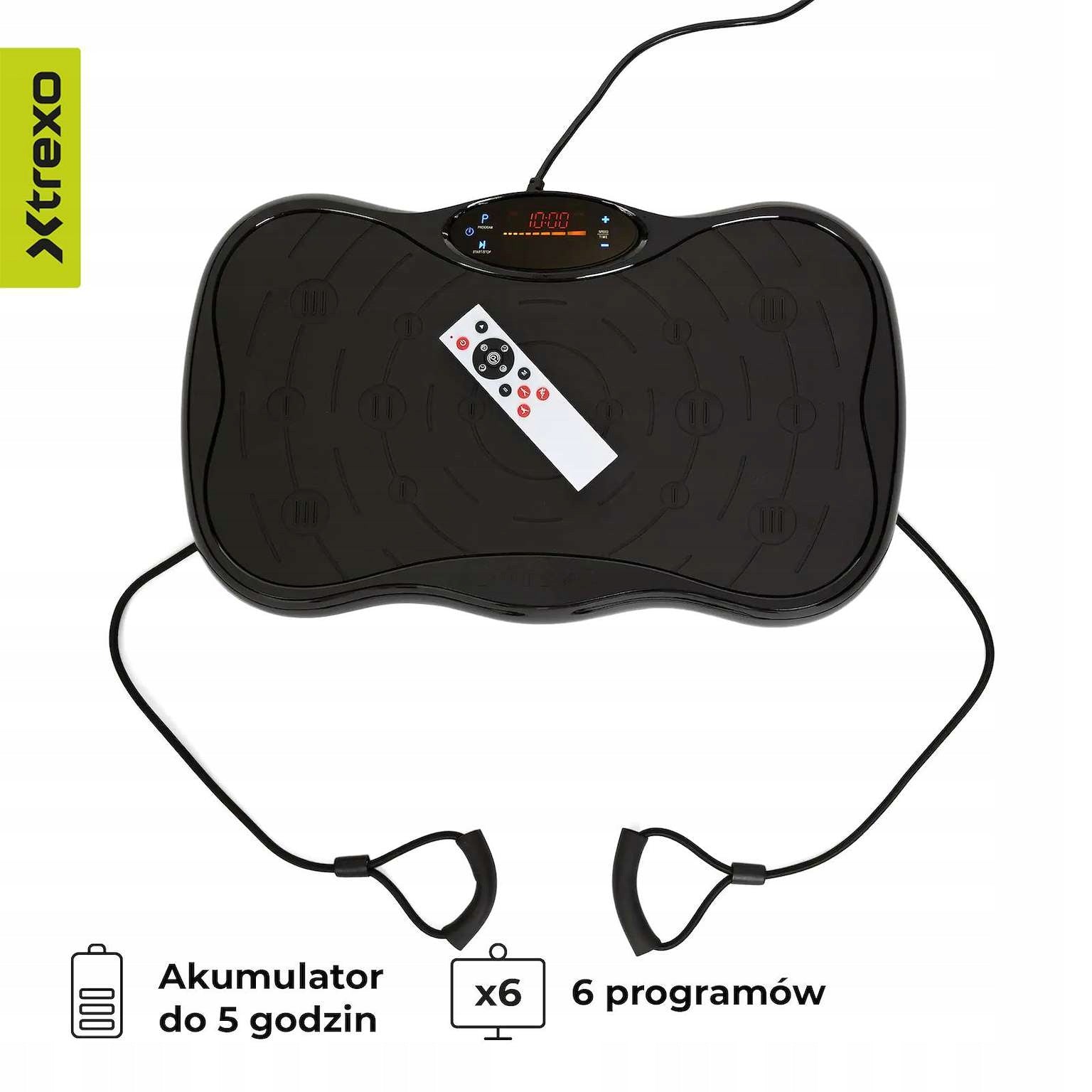 Vibration platform Xtrexo Sora 5 training programs Oscillatory movement Manufacturer code XTO-B6C003-BK
