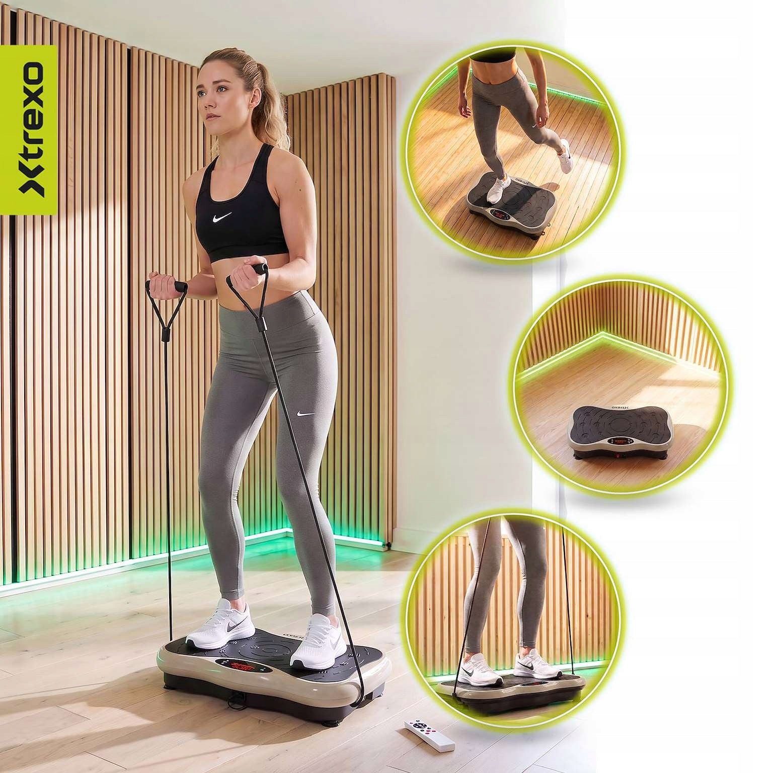 Vibration platform Xtrexo Sora 6 resistances 180 speed levels Brand Xtrexo