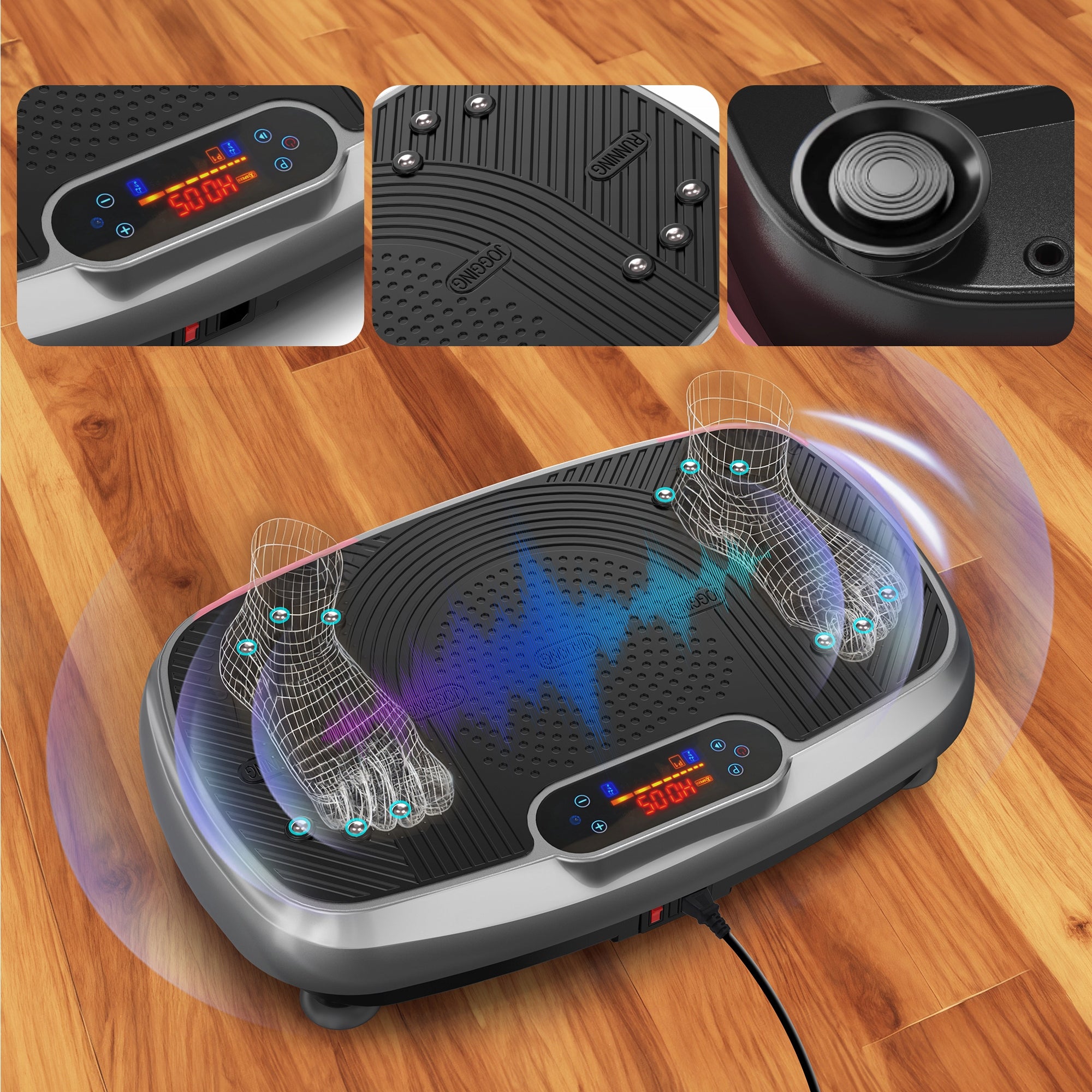Vibration platform for weight loss, 199 levels, 5 modes,Bluetooth,160KG Manufacturer code 6976909985783