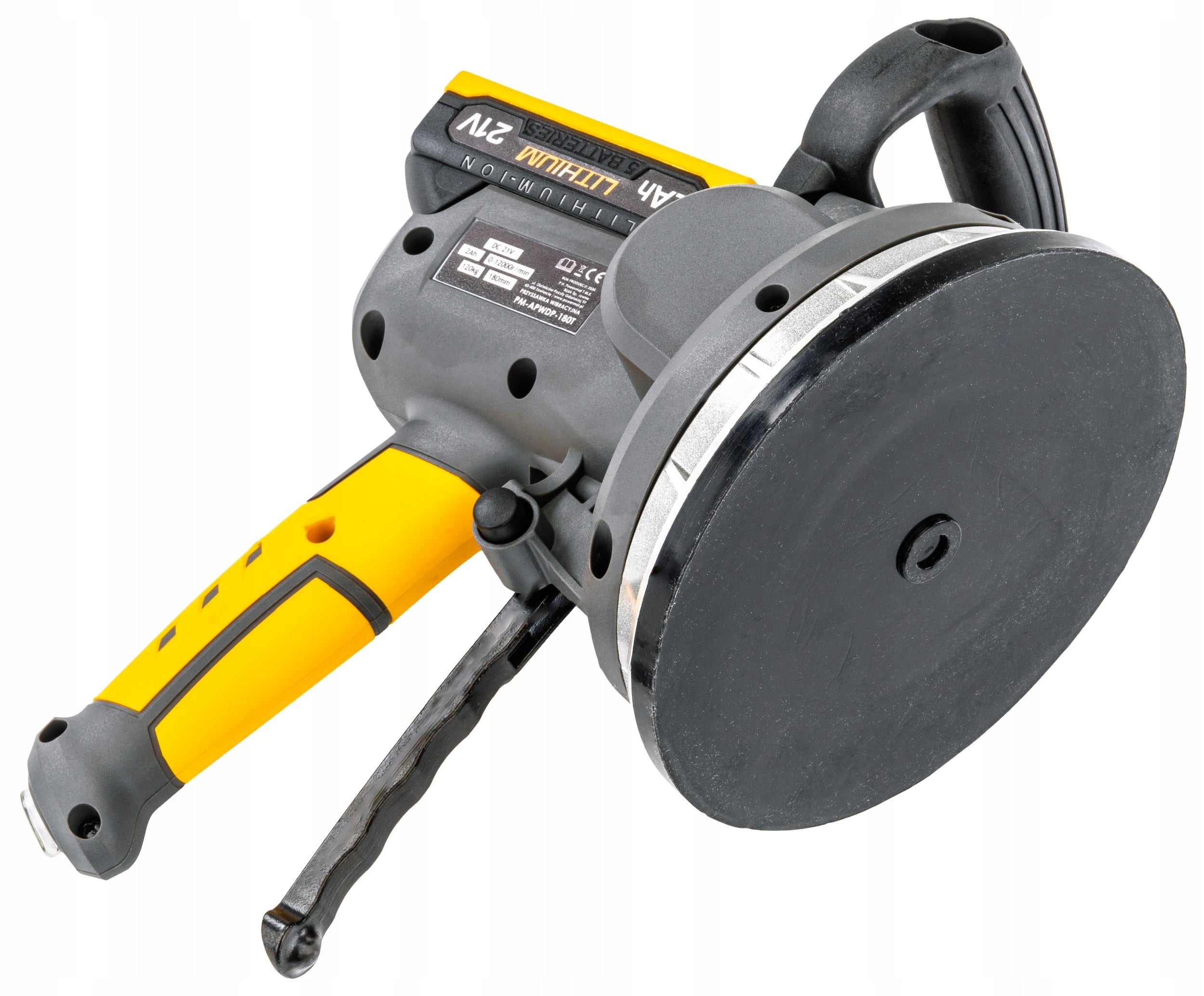 Vibration suction cup for tiles 21V Powermat PM-APWDP-180T - 2 batteries Brand Powermat