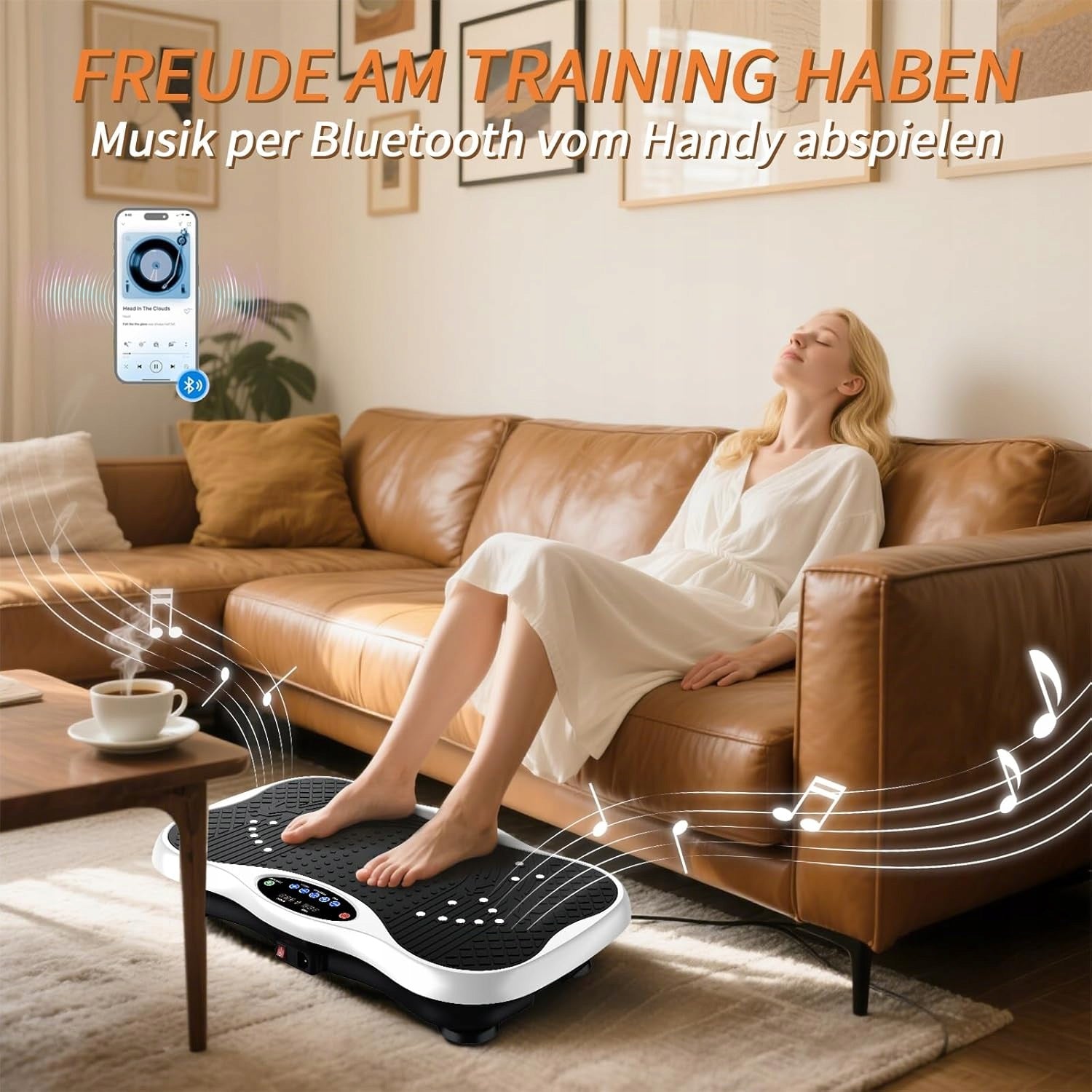 Vibro Shaper Vibration Board for Full Body Workout Bluetooth Remote Control Manufacturer code 8018594585430