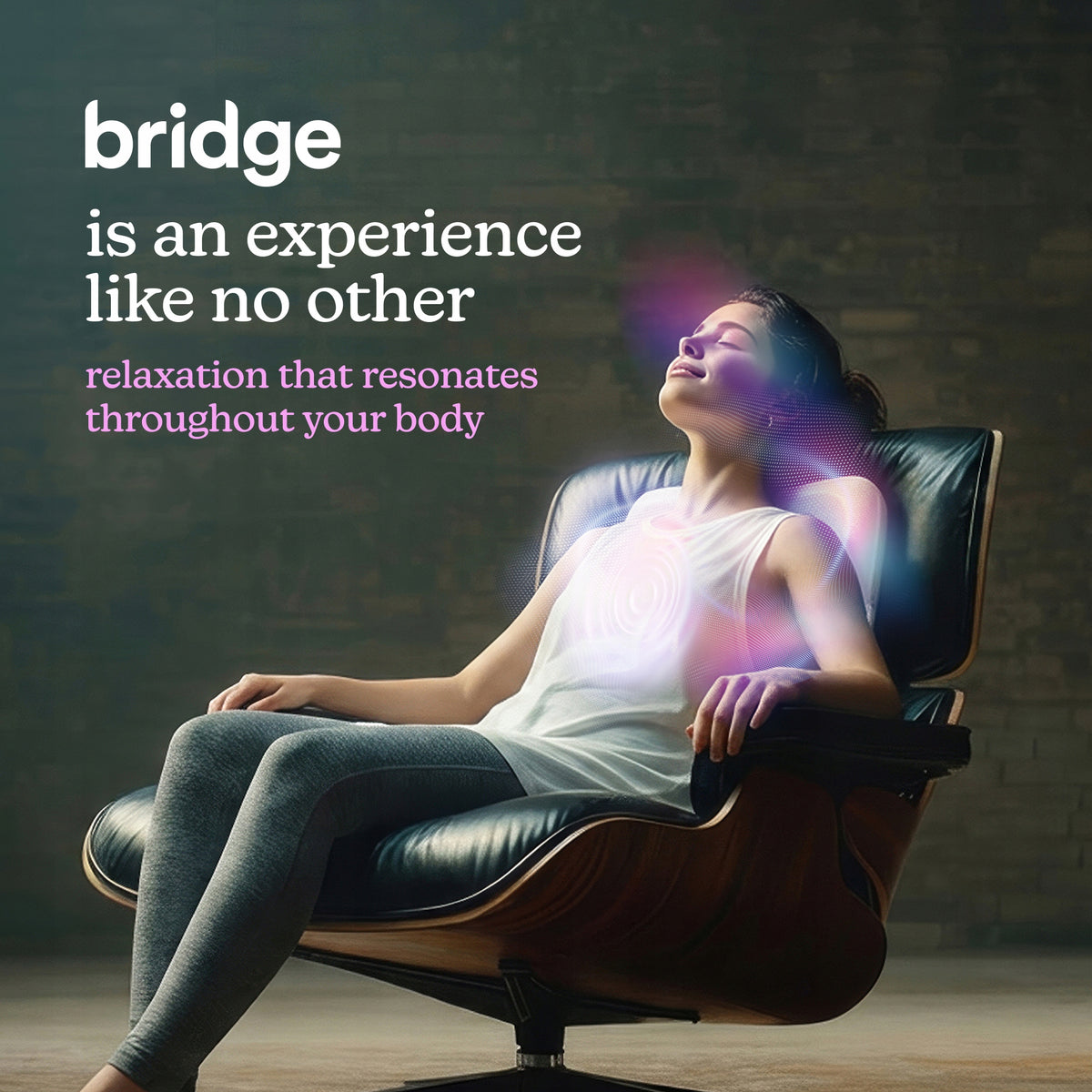 Vibroacoustic mat tissue regeneration, sensory, ZEN HoMedics Bridge Packaging status original