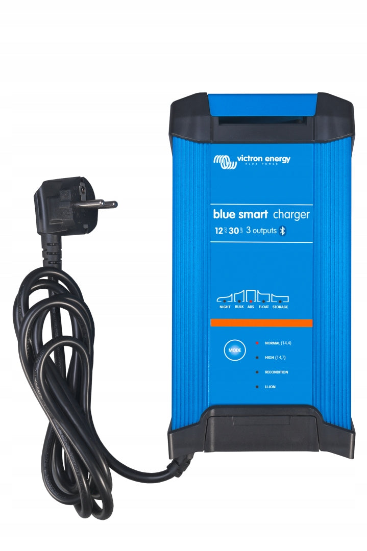 Victron Blue Smart IP22 Charger 12/30 (3) 12V 30A REV2 Rectifier Charger Manufacturer's catalog number BPC123048002