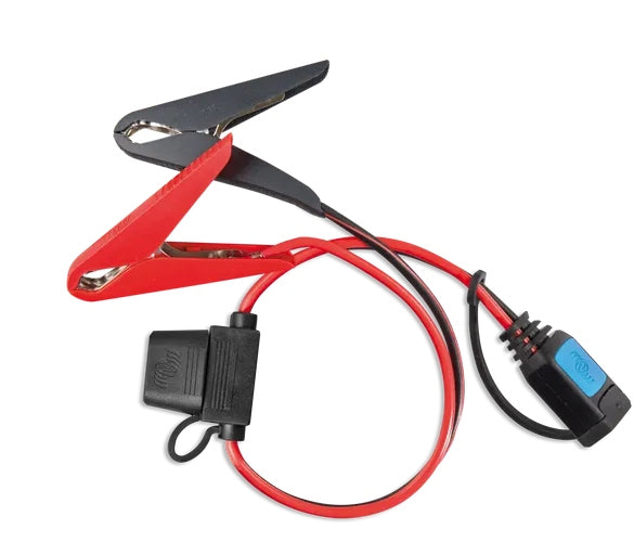 Victron Energy Clamp connector crocodiles with fuse 30A to IP65