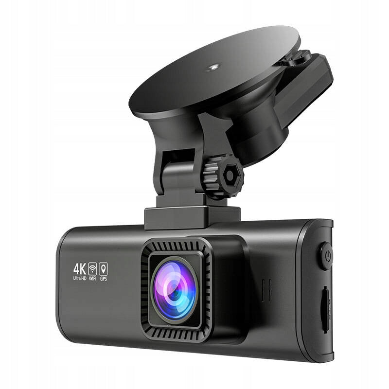 Video Recorder 4K Dual DashCam GPS WiFi Super-Capacitor 128GB Recording quality 4K UHD (3840 x 2160)