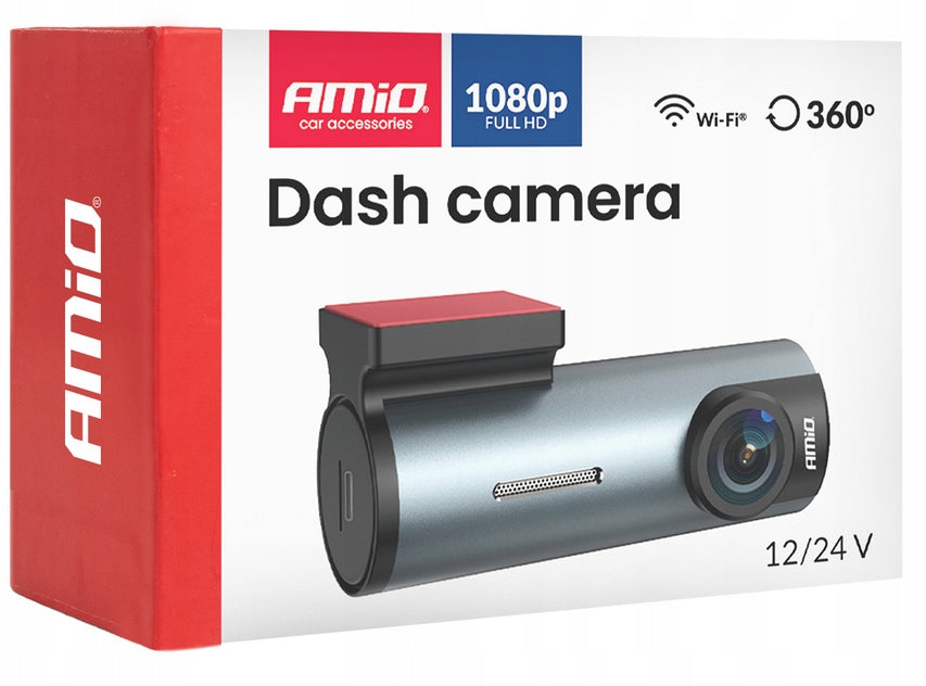 Video Recorder Car DVR Camera 1K 128GB WIFI Full HD AMIO 04798